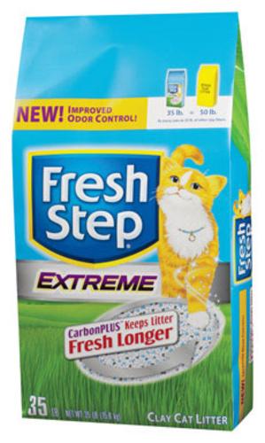Fresh Step 02030 Extreme Litter With Carbon Plus, 35 lbs