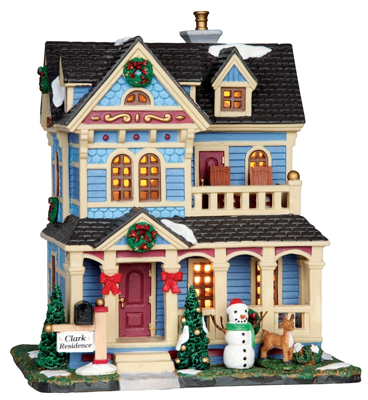 Lemax 35502 Village Clark Residence, 9.9" H x 8.4" W