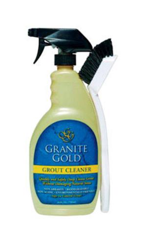 Granite Gold GG0371 Grout Cleaner with Brush, 24 Oz
