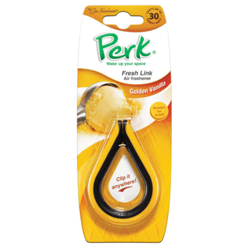 Perk CTK-52004-24 Fresh Link Car Air Freshener New Car, Vanilla