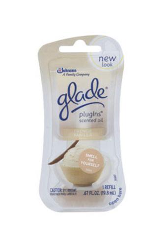 Glade 73884 Plug-Ins Scented Oil Refill, Pure Vanilla Joy