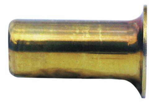 JMF 41288 Compression Insert, Yellow Brass, 1/4"