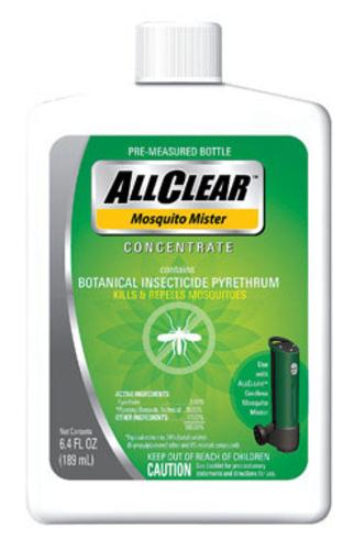 Terminix All Clear ACC5012 Mosquito Mister Concentrate Botanical Formula, 6.4 Oz.