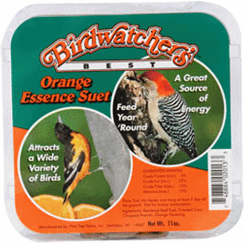 Pine Tree Farms 1602013 Orange Essence Suet Bird Food, 11 Ounce