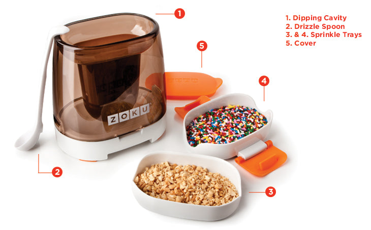 Buy zoku chocolate station - Online store for kitchen tools and gadgets, ice pop molds in USA, on sale, low price, discount deals, coupon code