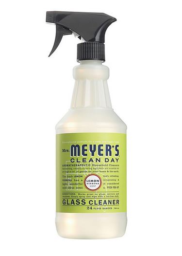Mrs. Meyer's Clean Day 12160 Glass Cleaner, Lemon Verbena Scent, 24 Oz