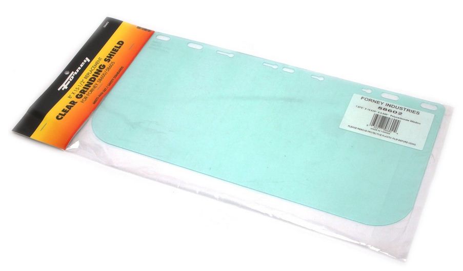 Forney 58602 Replacement Face Shield, Clear