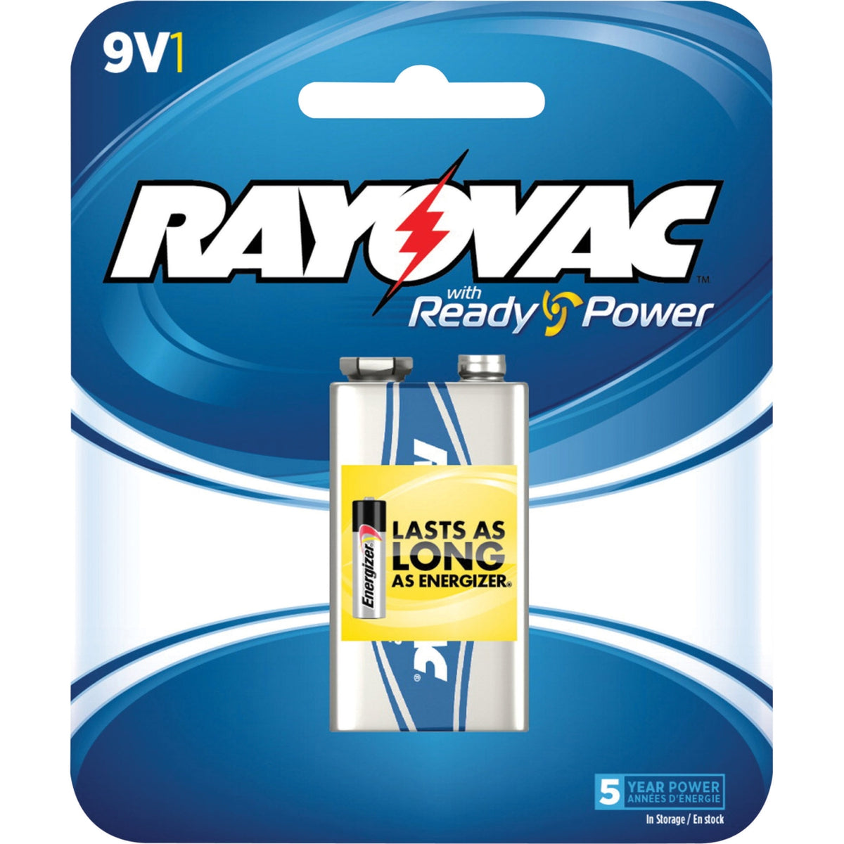 Rayovac A1604-1F 9V Alkaline Battery
