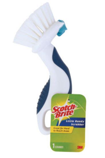 Scotch-Brite 505P-6 Little Handy Scrubber, Plastic