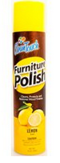 Clean Touch 9670 Furniture Polish, Lemon, 10 Oz