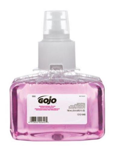 Gojo 1312-03 Antibacterial Foam Handwash Refill, 23.6 Oz