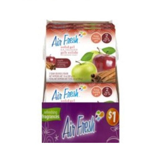 Air Fresh 9572 Air Fresheners, Apple Cinnamon