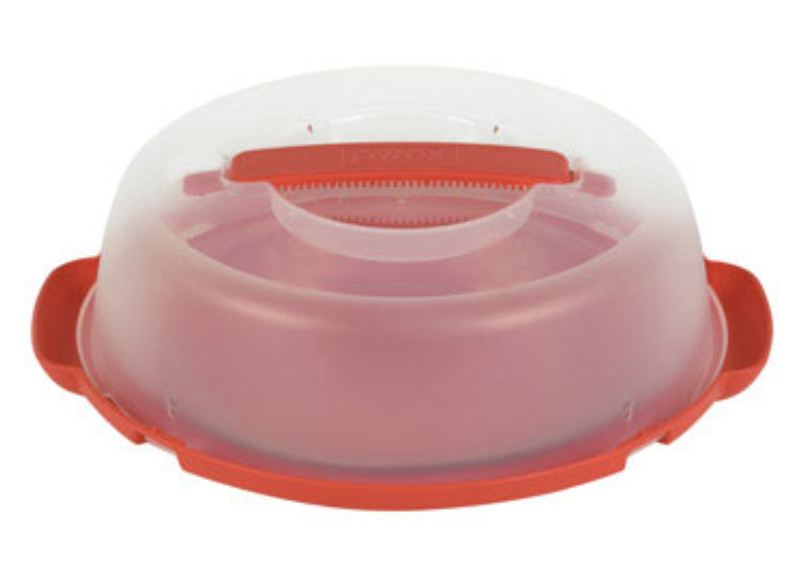 Pyrex 1087999 Portable Pie Plate, 9", Red