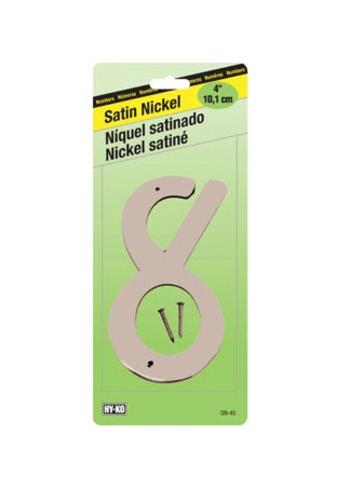 buy satin nickel, letters & numbers at cheap rate in bulk. wholesale & retail builders hardware items store. home décor ideas, maintenance, repair replacement parts