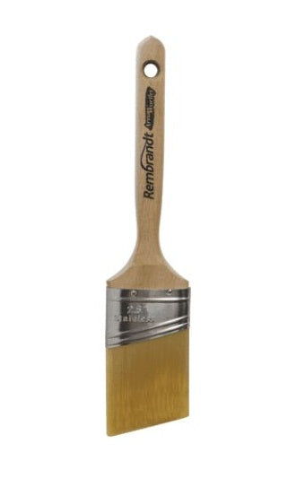 Arroworthy 6420-2-1/2 Rembrandt Angle Sash Semi-Oval Brush, 2-1/2"