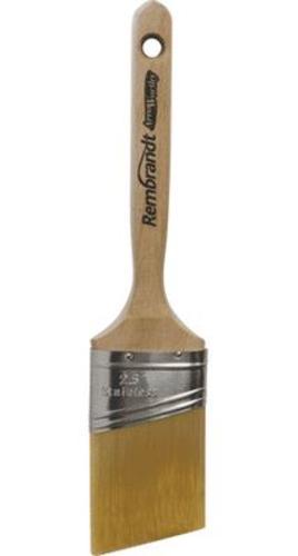 Arroworthy 6420-3 Rembrandt Angle Sash Semi-Oval Brush, Polyester, 3"