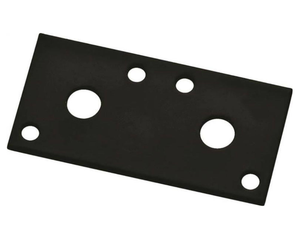 Stanley 351454 Mending Braces, 3" x 1.3" x 1/8", Black
