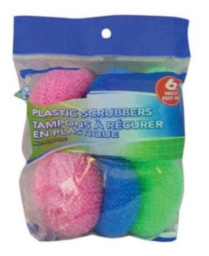 Diamond Visions 11-1150 Plastic Scrubber, Bag Of 6