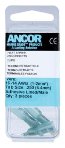 GB Electrical 317903 Ancor Marinco Nylon Insulated Adhesive Lined, 1mm