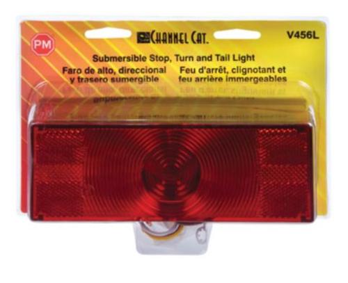 Peterson V456L Submersible Combination Tail Light, 8" W, Red