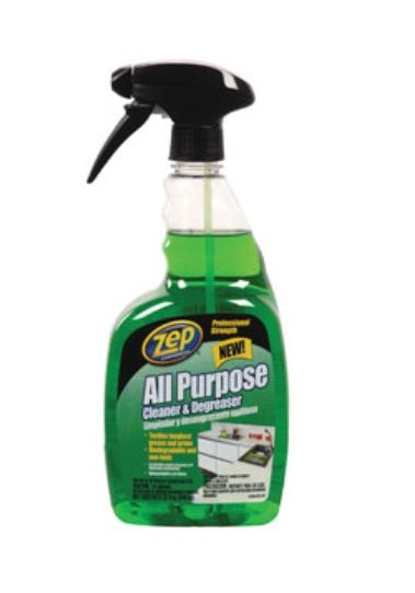 Zep ZUALL32 All Purpose Cleaner And Degreaser Spray Bottle, 32 Oz.