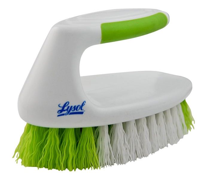 Lysol 57252-3/18 Iron Handle Scrub Brush