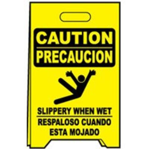 Hy Ko PFS-11 Wet Floor Sign 20" High, 2-Sided