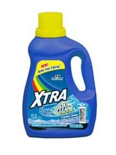 Xtra 41602 Crystal Clean Laundry Detergent Plus Oxi Clean, 58 Oz