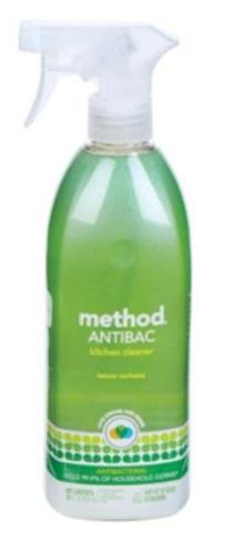 Method 01151 All Purpose Cleaner Antibac Kitchen, Lemon Verbena, 28 Oz