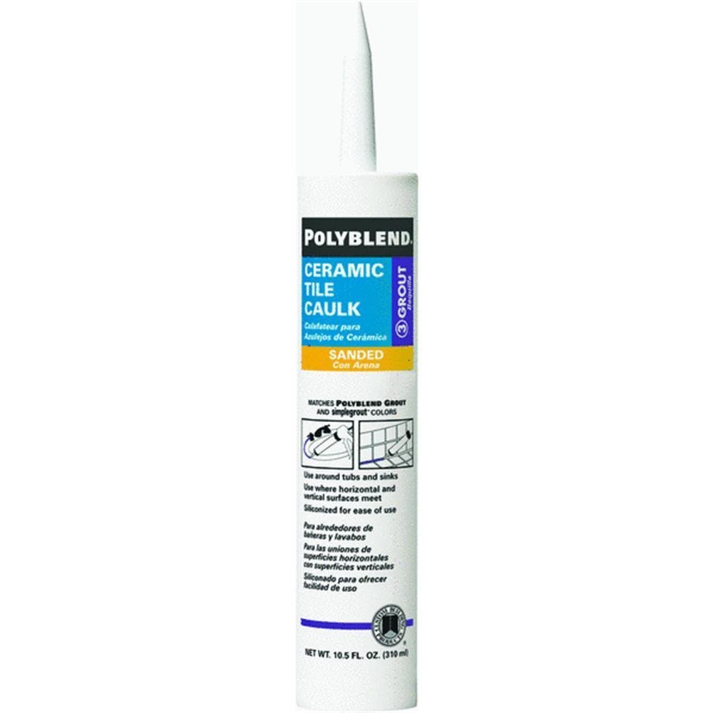 Polyblend PC1010S-6 Sanded Ceramic Tile Caulk 10.5 Oz