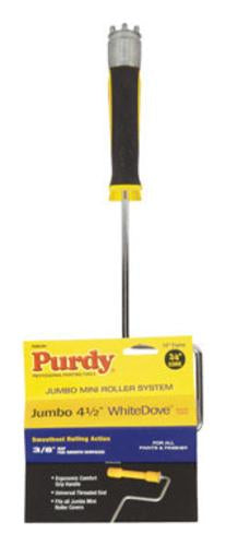 Purdy 140784014 Jumbo Mini Roller Frame With White Dove Cover, 14" x 4-1/2" x 3/8"