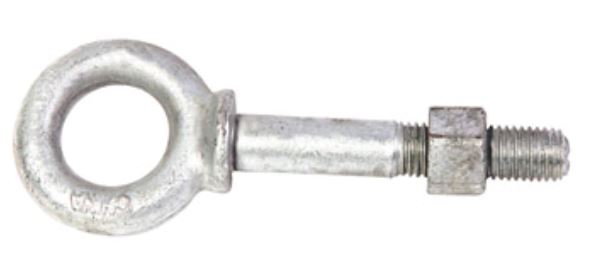 Baron Mfg 22251 Eyebolt, 5/16", Galvanized