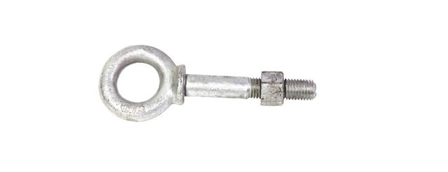 Baron 22216 Shoulder Type Eye Bolt, 1/2" x 6", Galvanized