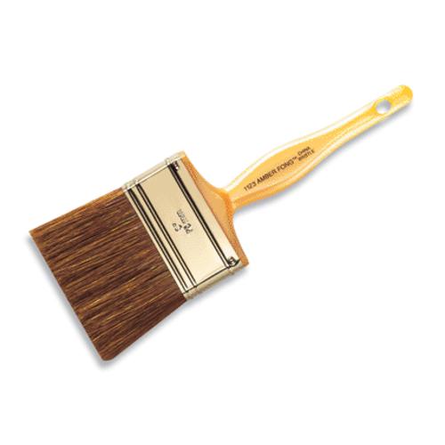 Wooster 1123-2-1/2 Amber Fong Varnish Brush, Brown China Bristle