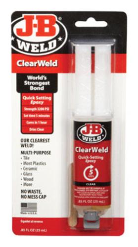 JB Weld 50112 Clear Weld Epoxy