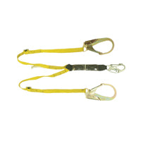 Qual-Craft 20091 Double Leg Safety Lanyard, 4-6"