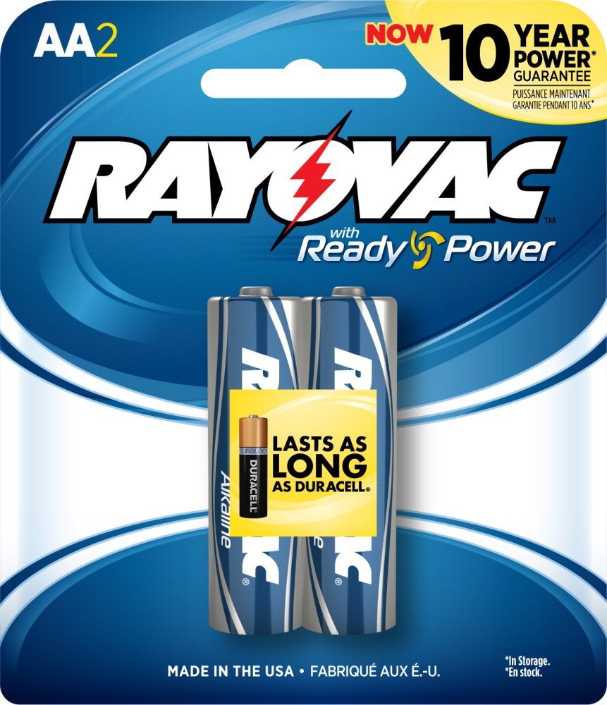 Rayovac 815-2F AA Alkaline Battery