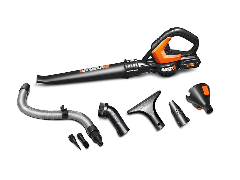 Worx WG545.1 Worxair Lithium Multi-Purpose Blower/Sweeper, 80 CFM 2 amps