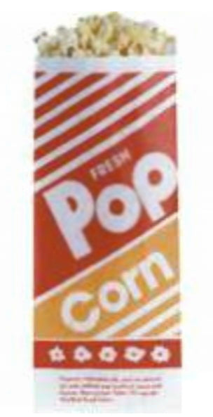Gold Medal Products 2053 Popcorn Bags, 1 Oz.
