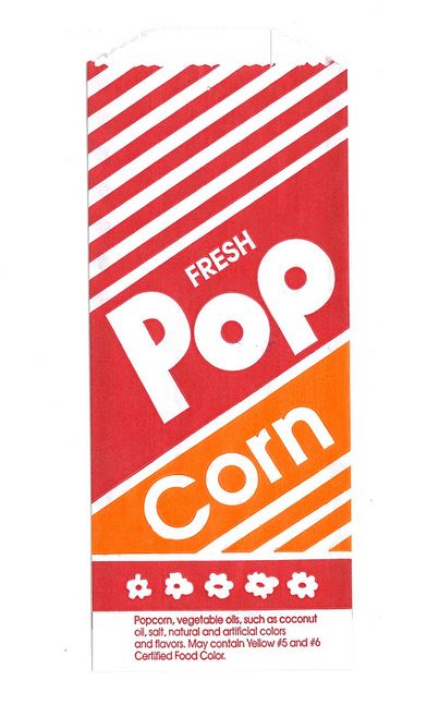 Gold Medal Products 2053 Popcorn Bags, 1 Oz.