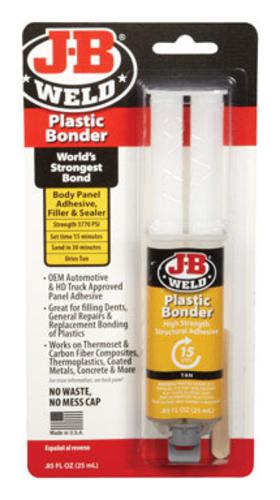 J-B Weld 50133 Plastic Bonder, 0.85 Oz