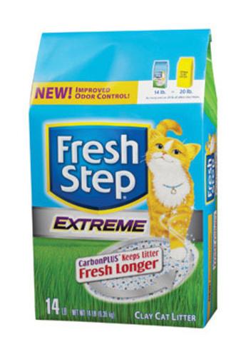 Fresh Step 02002 Extreme Clay Cat Litter, 14 Lbs.