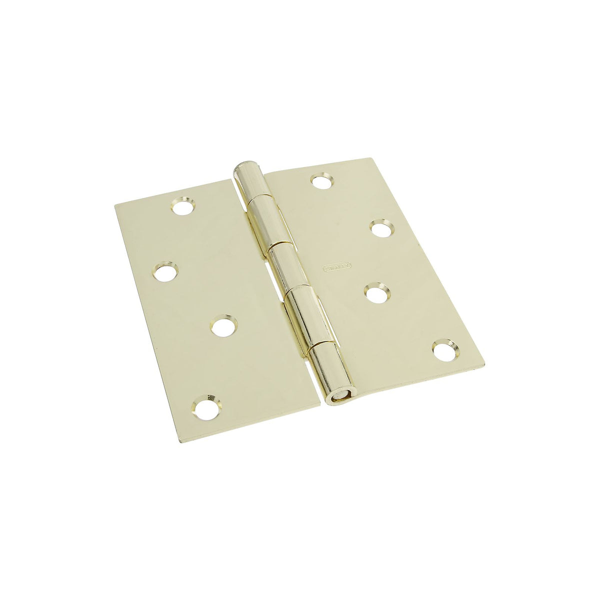 Stanley S808-535 Polished Brass V8028 Door Hinges, 4"