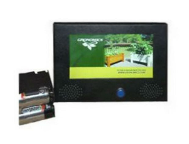 Pop Tv DTV-70WSBP Battery Operated Video Display, 7"