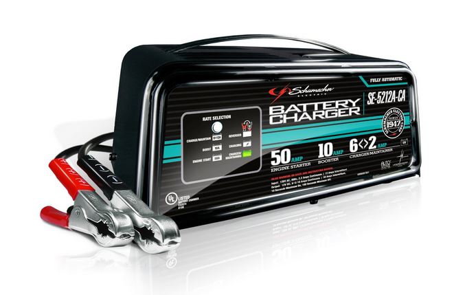Schumacher SE-5212A-CA Automatic Battery Charger, 12 V