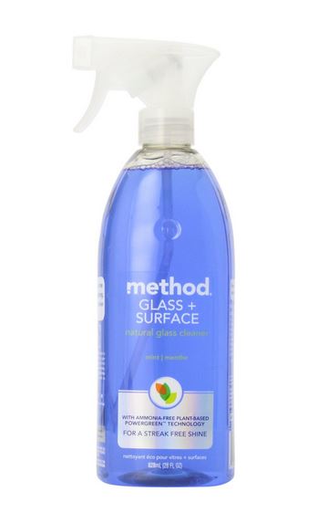 Method 00003 Glass And Surface Cleaner, Fresh Mint, 28 Oz