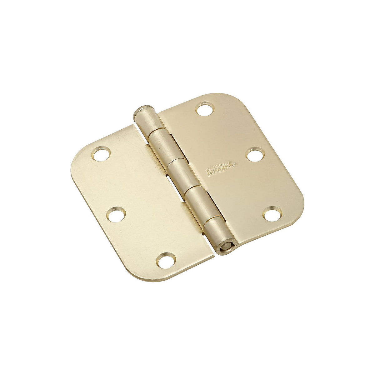 Stanley 830224 Residential Door Hinge, Satin Brass, 3-1/2"