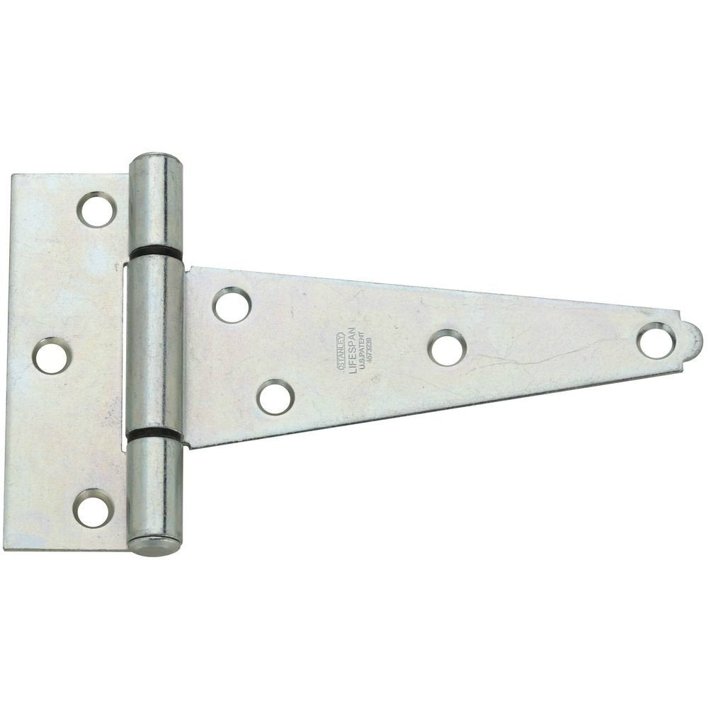 National Hardware N129-072 Extra Heavy T Hinges, Zinc Plated