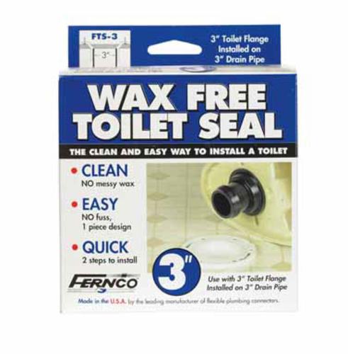 Fernco FTS-3 Toilet Seal Wax Free, 3"