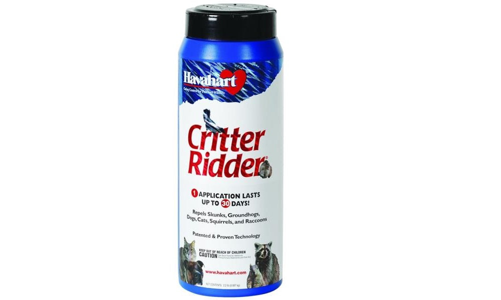 Critter Ridder 3142 Animal Repellent, 2.2 Lb Shaker Bottle,  Brown, Granular, Peppery